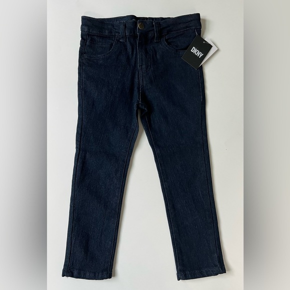 NWT DKNY Straight Leg Jeans Kids Size 4 Kids - Picture 2 of 6